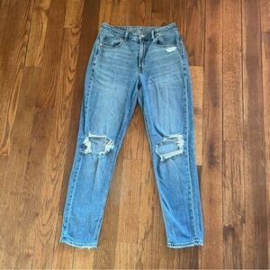 American Eagle Outfitters Distressed Straight Leg Jeans